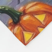 Nova Scotia Duck Tolling Retriever Halloween Fleece Deken (Hoek)