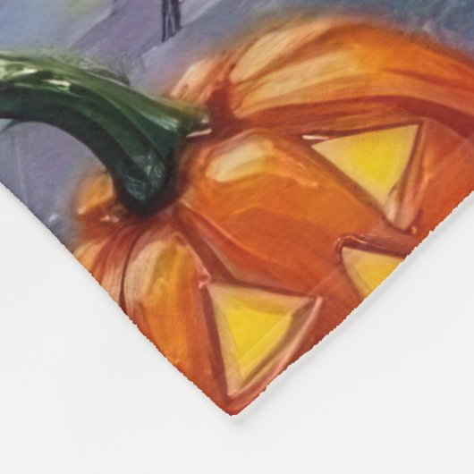 Nova Scotia Duck Tolling Retriever Halloween Fleece Deken (Hoek)