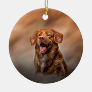 Nova Scotia Duck Tolling Retriever Keramisch Ornament