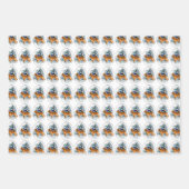 Nova Scotia Duck Tolling Retriever Kerstmis Inpakpapier Vel (Voorkant 3)