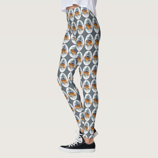 Nova Scotia Duck Tolling Retriever Kerstmis Leggings (Links)