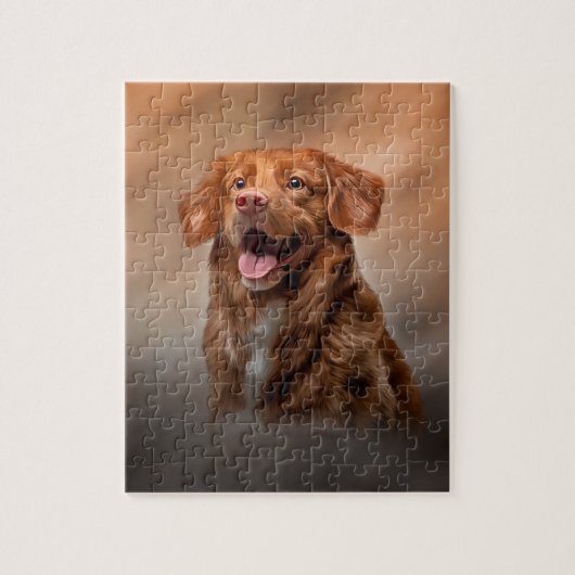 Nova Scotia Duck Tolling Retriever Legpuzzel (Verticaal)