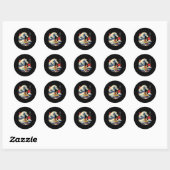 Nova Scotia Duck Tolling Retriever Toller Japans Ronde Sticker (Vel)