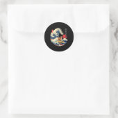 Nova Scotia Duck Tolling Retriever Toller Japans Ronde Sticker (Tas)