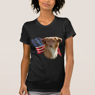 Nova Scotia Duck Tolling Retriever Vlag T-shirt