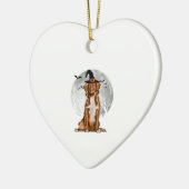 Nova Scotia Duck Tolling Retrievers Dog Witch Pet Keramisch Ornament (Links)