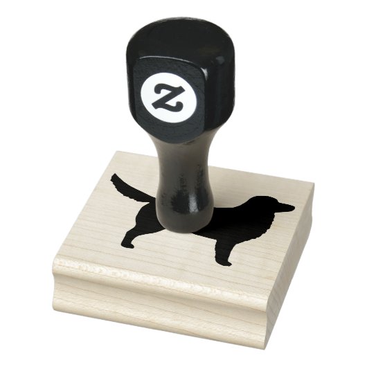 Nova Scotia Duck Tolling Silhouette Rubberstempel (Stempel)