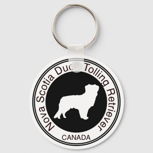 Nova Scotia Duck Tolling Sleutelhanger (Voorkant)