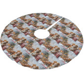 Nova Scotia Eend Toller Hond Kerstfeest Kerstboom Rok (Gekanteld)