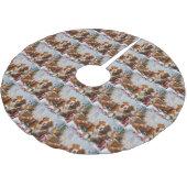 Nova Scotia Eend Toller Hond Kerstfeest Kerstboom Rok (Gekanteld)