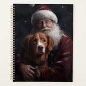 Nova Scotia Eend Toller Met Sinterklaas Feestelijk Planner (Voorkant)