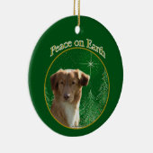 Nova Scotia Eend Tolling Retriever Peace Keramisch Ornament (Rechts)