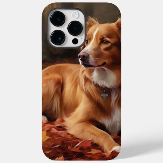Nova Scotia eendendrager in de herfst laat Herfst Case-Mate iPhone Case (Achterkant)