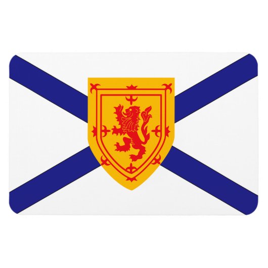 NOVA SCOTIA Flag Magneet (Horizontaal)