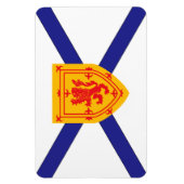 NOVA SCOTIA Flag Magneet (Verticaal)