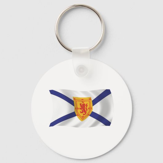 Nova Scotia Flag Sleutelhanger (Voorkant)