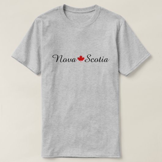 Nova Scotia Halifax shirt (Design voorkant)