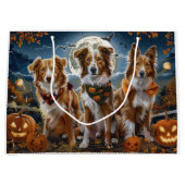 Nova Scotia Halloween Spooky Groot Cadeauzakje (Voorkant)