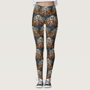 Nova Scotia Halloween Spooky Leggings