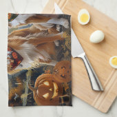 Nova Scotia Halloween Spooky Theedoek (Quarter Fold)