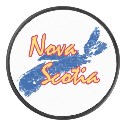 Nova Scotia Hockey Puck (Voorkant)