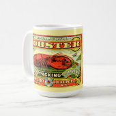  Nova Scotia Kreeftenetiket in blik Koffiemok (Voorkant links)