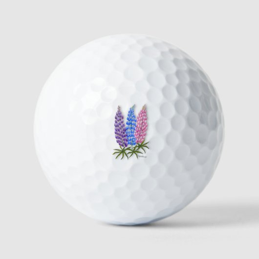 Nova Scotia Lupinen Golfballen (Voorkant)