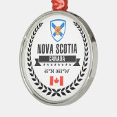 Nova Scotia Metalen Ornament (Links)