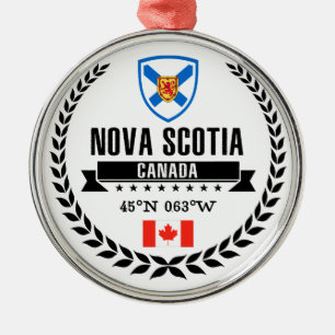 Nova Scotia Metalen Ornament