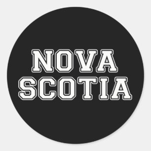 Nova Scotia Ronde Sticker