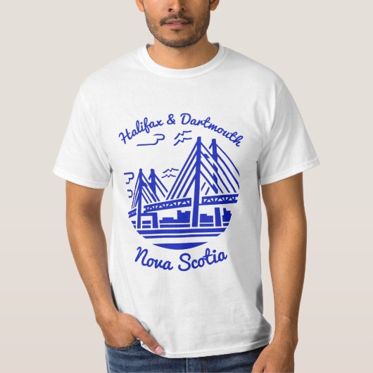 Nova Scotia shirt Halifax en Dartmouth shirt (Voorkant)