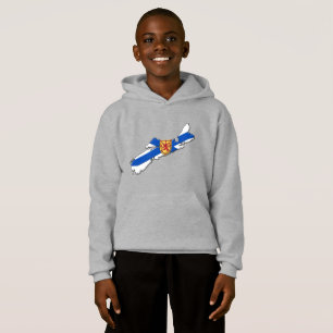 Nova Scotia shirt Halifax shirt Nova scotia-kaart