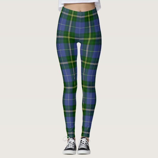 Nova Scotia Tartan Patroon Leggings (Voorkant)