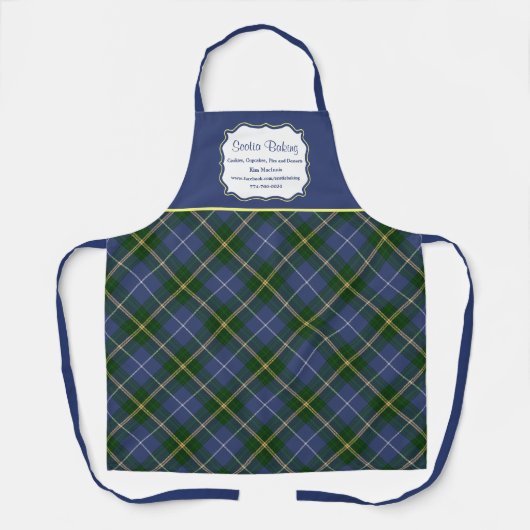 Nova Scotia Tartan Pset Business Schort (Voorkant)