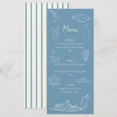 Nova Scotia Theme Menu  (Voorkant / Achterkant)