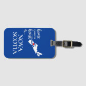 Nova Scotia thuis is waar het hart... Bagagelabel (Voorkant (horizontaal))