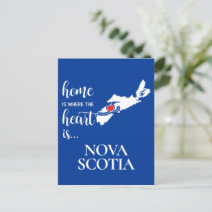 Nova Scotia thuis is waar het hart... Briefkaart