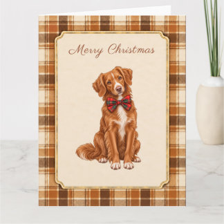 Nova Scotia Toller Kerstmis Kaart