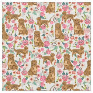 nova scotia vintage florals crème stof