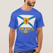 Nova Scotia Vlag Apparel T-shirt (Voorkant)