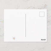 Nova Sotia Lupines Briefkaart (Achterkant)