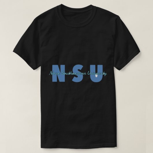Nova SoutheEast University Nsu T-shirt (Design voorkant)