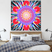 Nova ster canvas afdruk (Insitu (Slaapkamer))