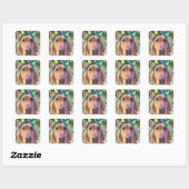 Nova the Golden Retriever - Stickers Noël (Feuille)