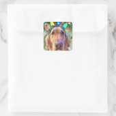 Nova the Golden Retriever - Stickers Noël (Sac)