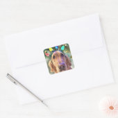 Nova the Golden Retriever - Stickers Noël (Enveloppe)