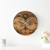 Nova Totuis Old Wereldkaart Grote Klok (Huis)