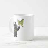 NovaCatAdventures  and Lunar Moth Frolics v2 mug (Devant gauche)