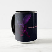 #NovaCatAdventures winged v2 mug (Devant gauche)