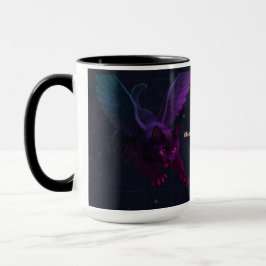 #NovaCatAdventures winged v2 mug Mok